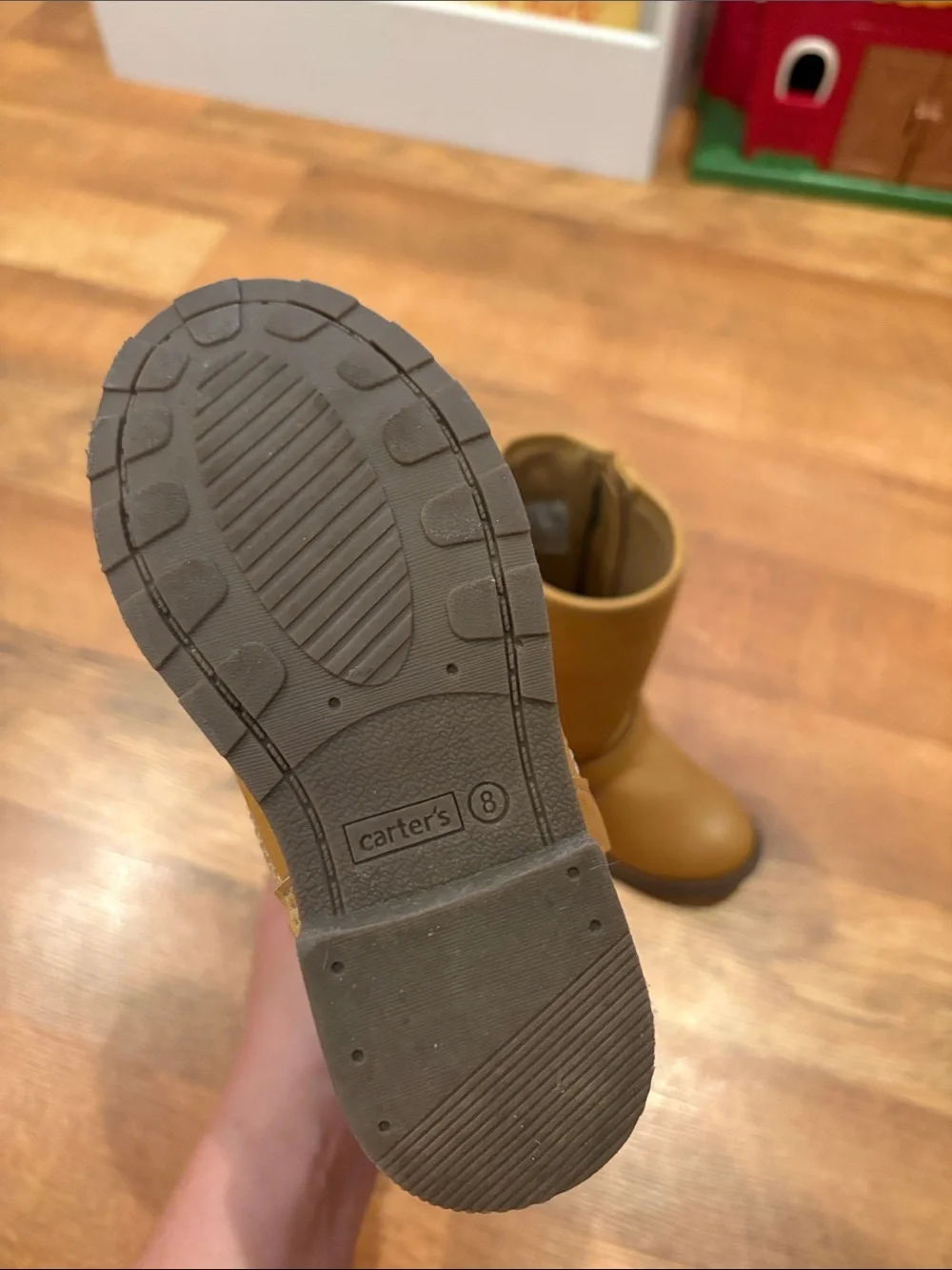 Carter's Girls Tan Mid-Calf Riding Boots